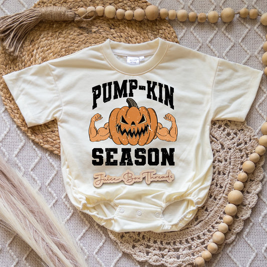 Pump-kin Season Romper/Tee
