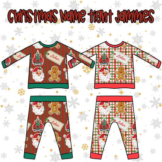 Name Tight Jammies (Kid)