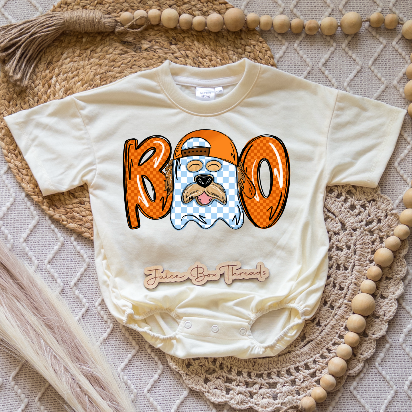 Boo Dog Romper/Tee