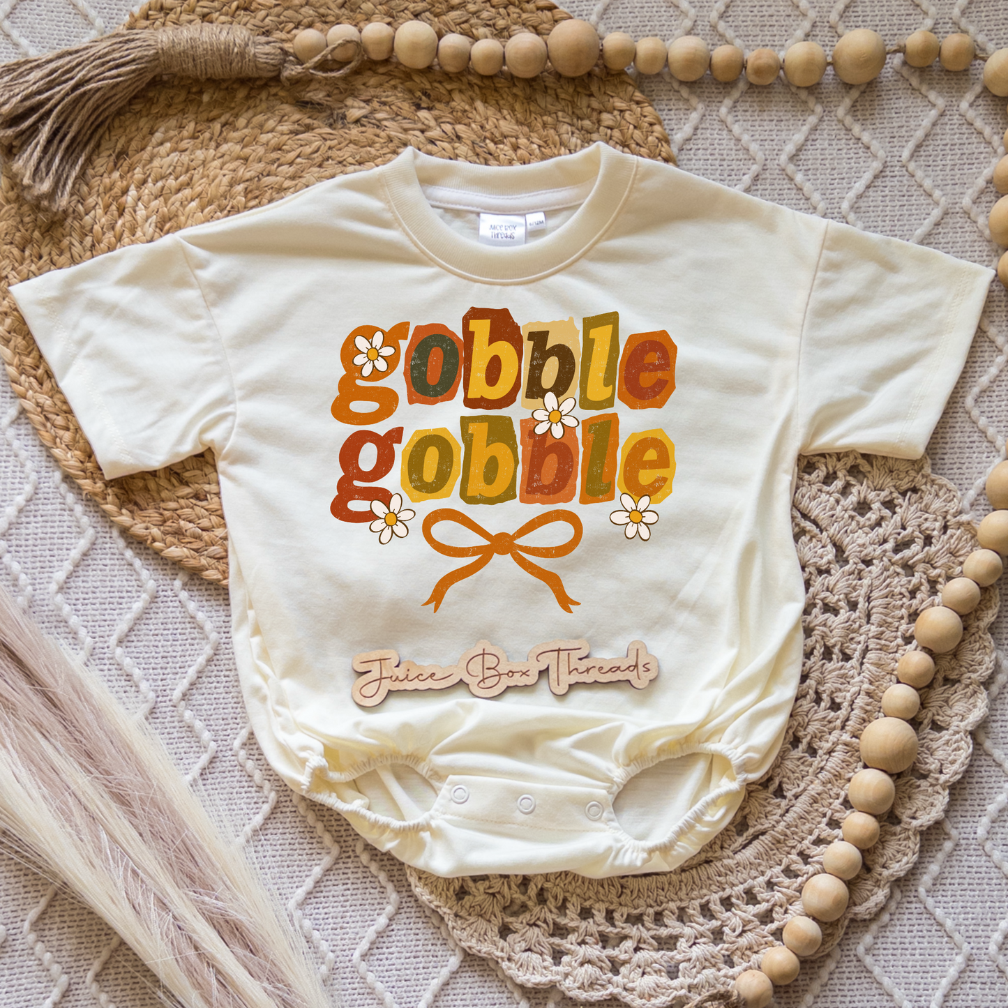 Gobble Gobble Romper/Tee