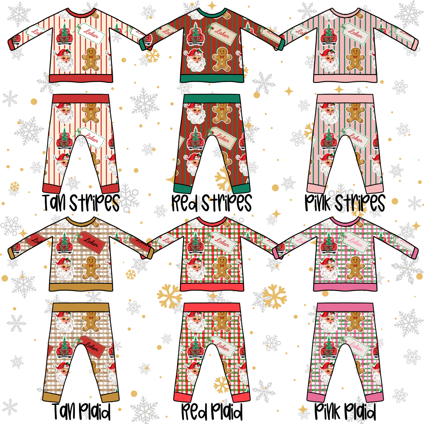 Name Tight Jammies (Kid)