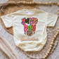 Game Day Preppy Football Romper/Tee