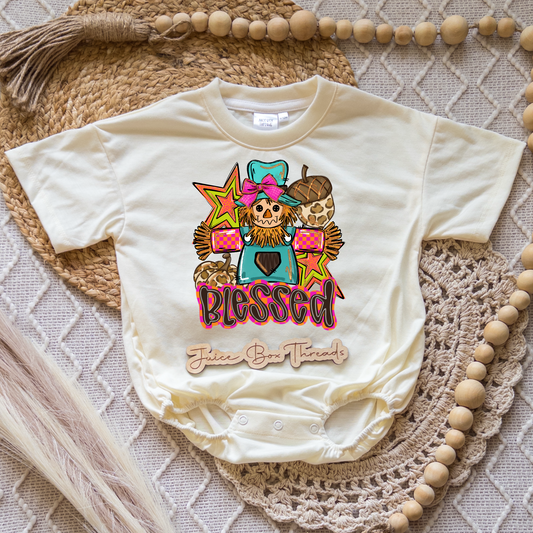 Blessed Scarecrow Romper/Tee