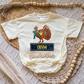 Turkey Sequin Name Romper/Tee