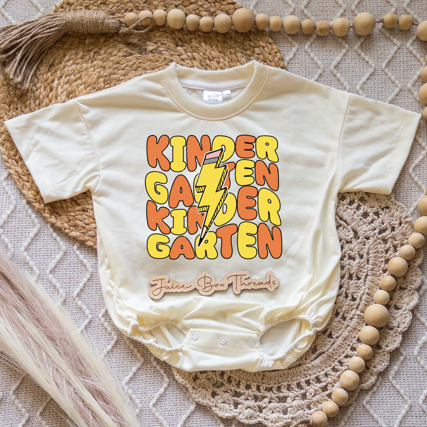 Kindergarten Pencil Romper/Tee