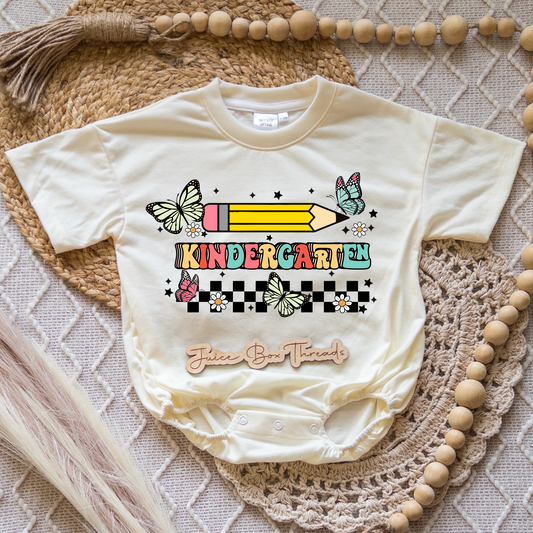 Kindergarten Butterfly Romper/Tee