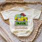 School Bus Name Boy Romper/Tee