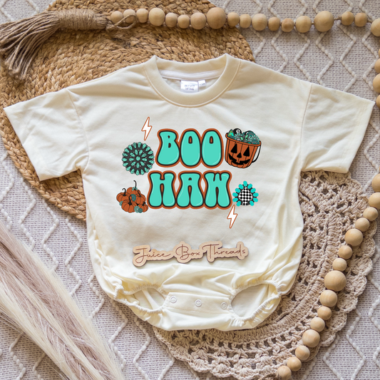 Boo Haw Romper/Tee