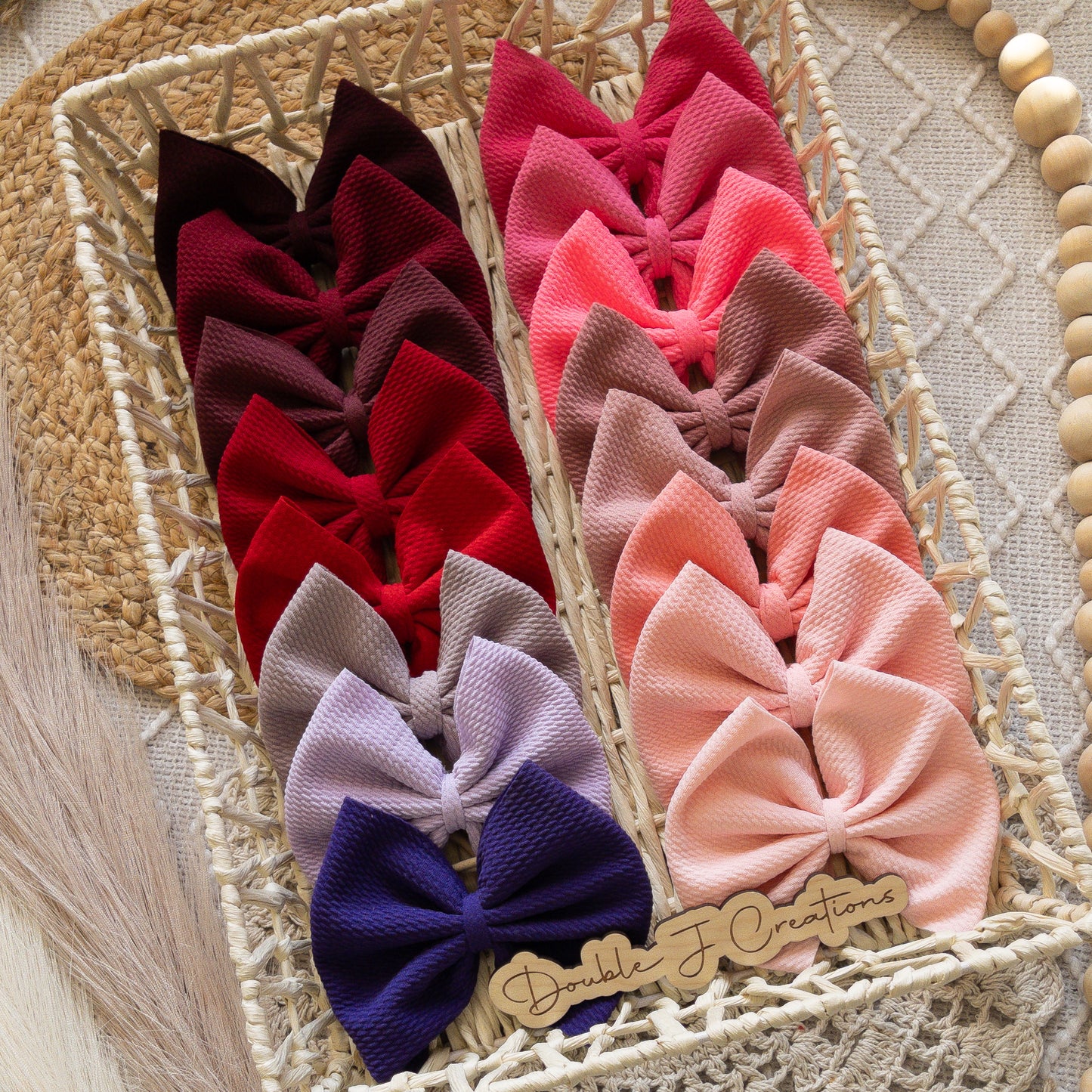 Solid Bows (Bullet Fabric)