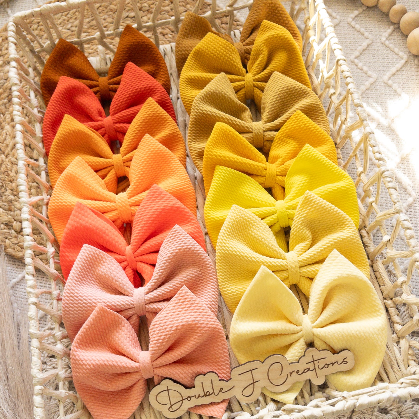 Solid Bows (Bullet Fabric)