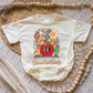 Apple School Collage Romper/Tee