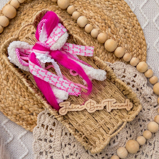 Pretty In Pink Junk Bow