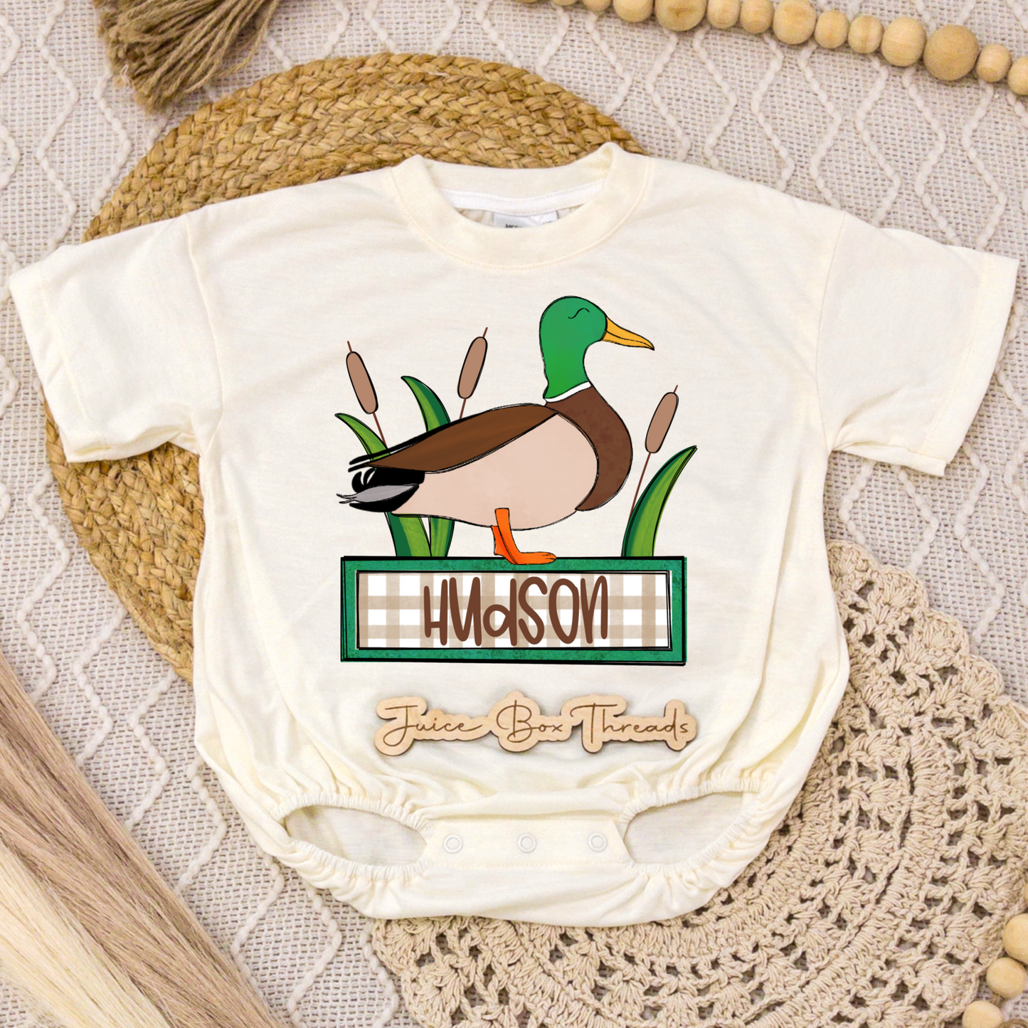 Duck Name Romper/Tee