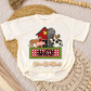 Farm Animals Name Romper/Tee