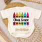 School Coloring Name Romper/Tee
