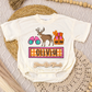 Girl Deer Hunting Name Romper/Tee