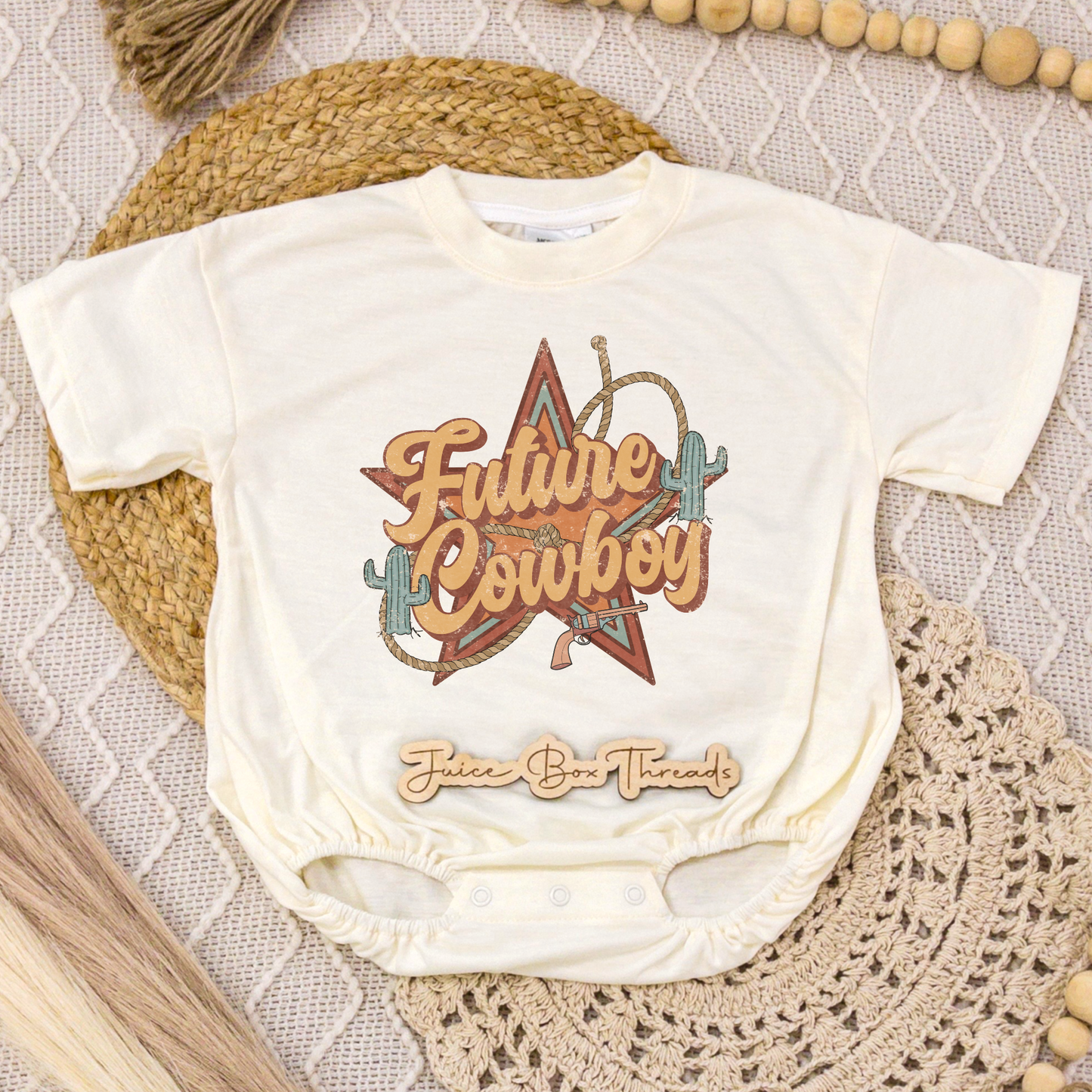 Future Cowboy Romper/Tee