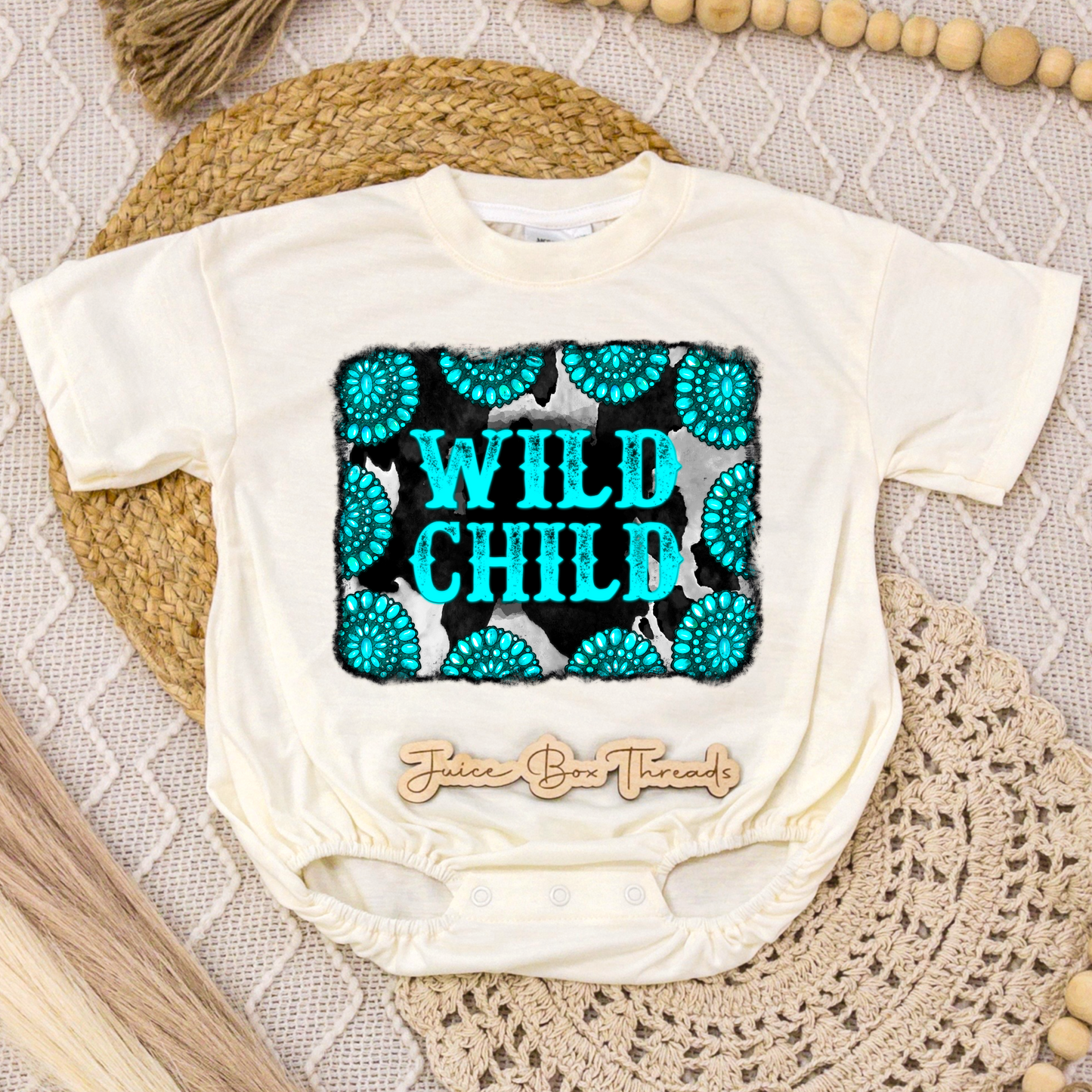 Wild Child Romper/Tee