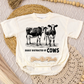 Easily Distracted by Cows Romper/Tee