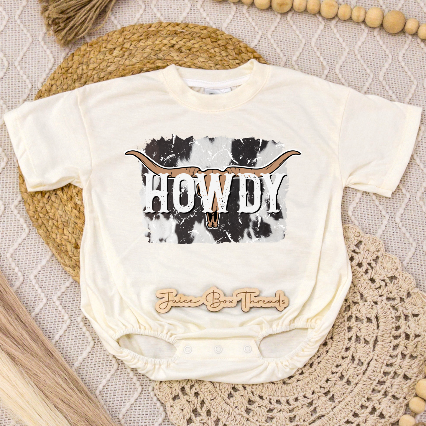 Howdy Romper/Tee