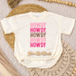 Howdy Romper/Tee