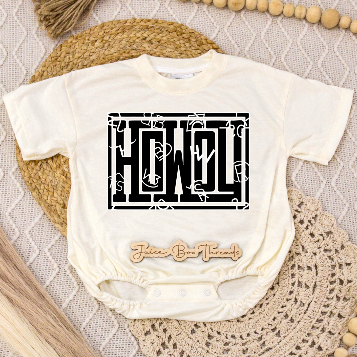 Howdy Romper/Tee