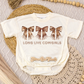 Long Live Cowgirls Bows Romper/Tee
