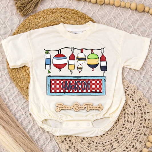Fishing Name Romper/Tee