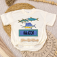Ocean Fishing Name Romper/Tee