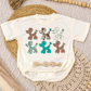 Western Balloon Dogs Romper/Tee