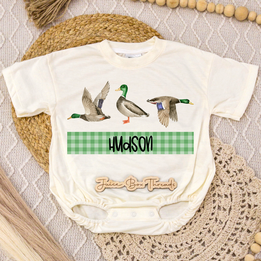 Duck Name Romper/Tee