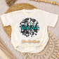 Big Sis Western Romper/Tee