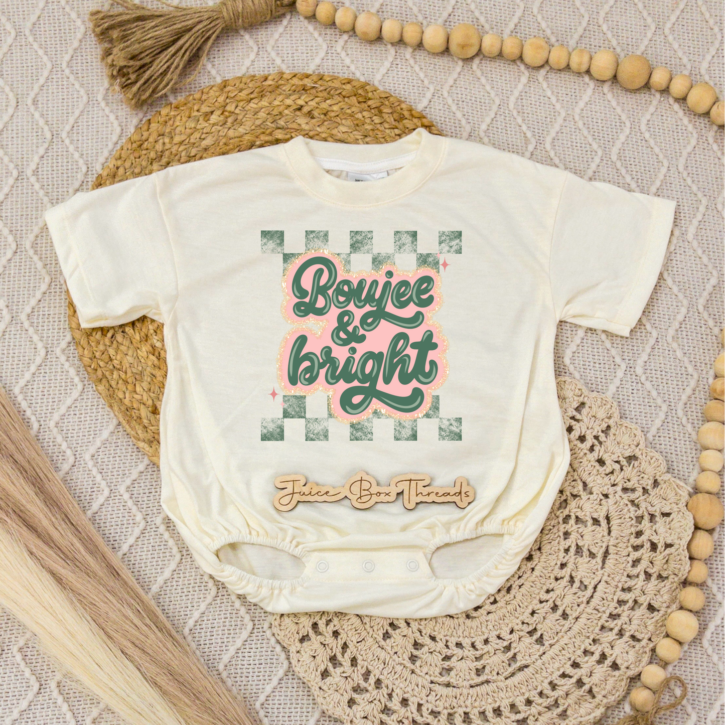 Boujee and Bright Romper/Tee