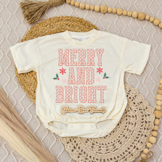 Merry and Bright Romper/Tee