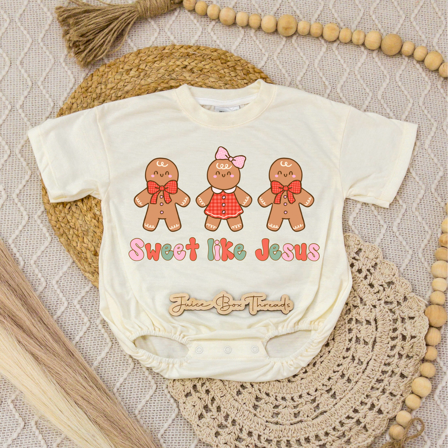 Sweet Like Jesus Romper/Tee