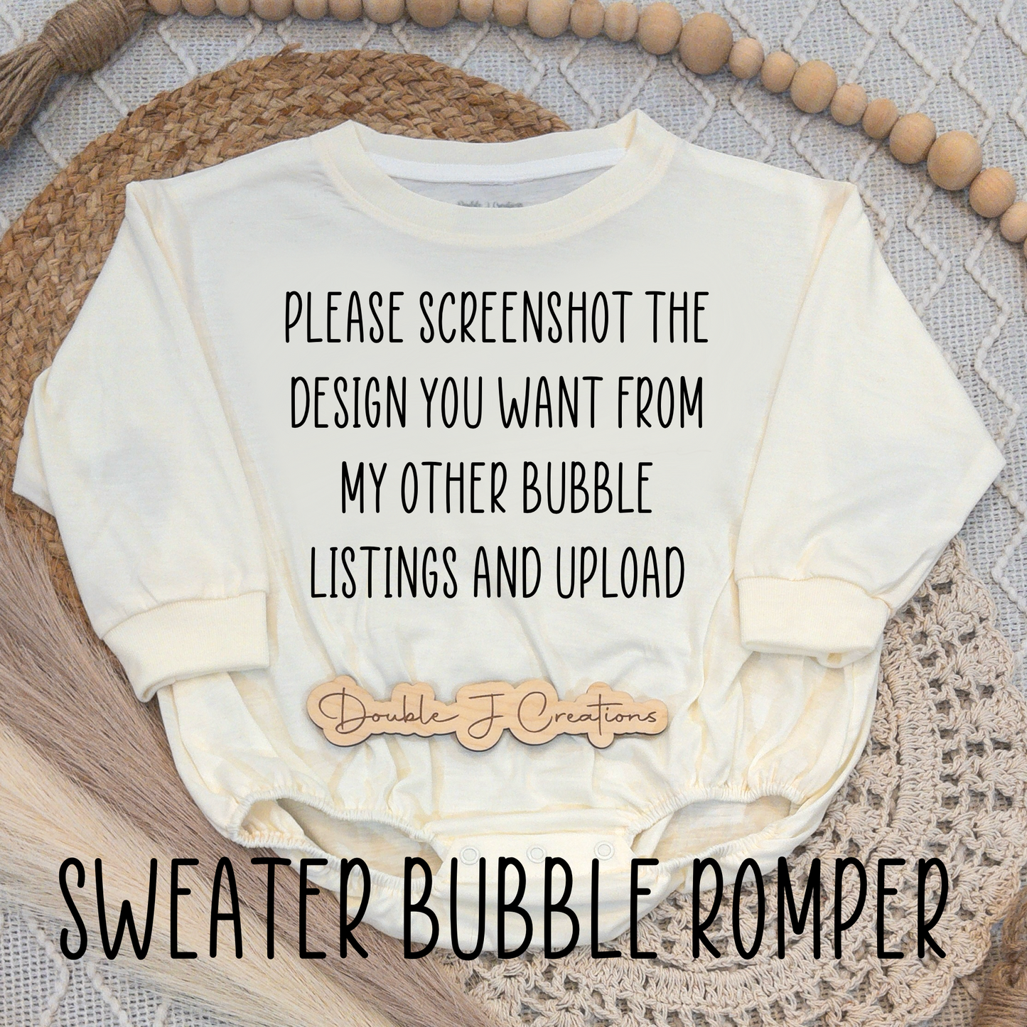 Sweater Bubble Romper