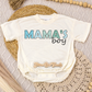Mama's Boy Blue Romper/Tee