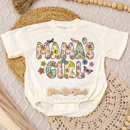 Mama's Girl Butterfly Romper/Tee