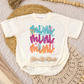 Mini Neon Romper/Tee