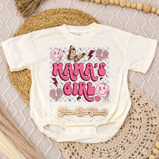 Mama's Girl Butterfly Romper/Tee