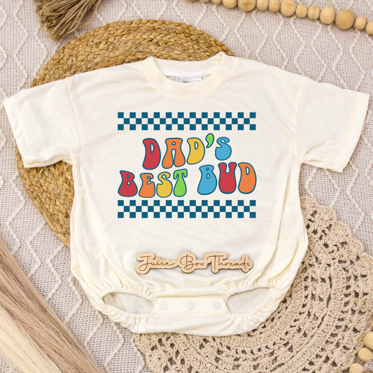 Dad's Best Bud Romper/Tee