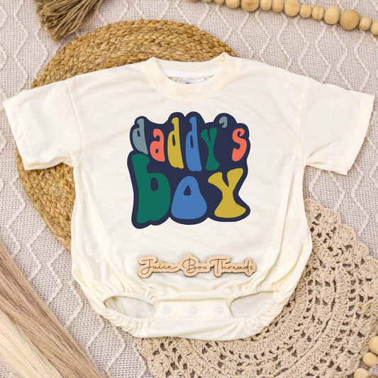Daddy's Boy Romper/Tee