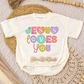 Jesus Loves You Romper/Tee