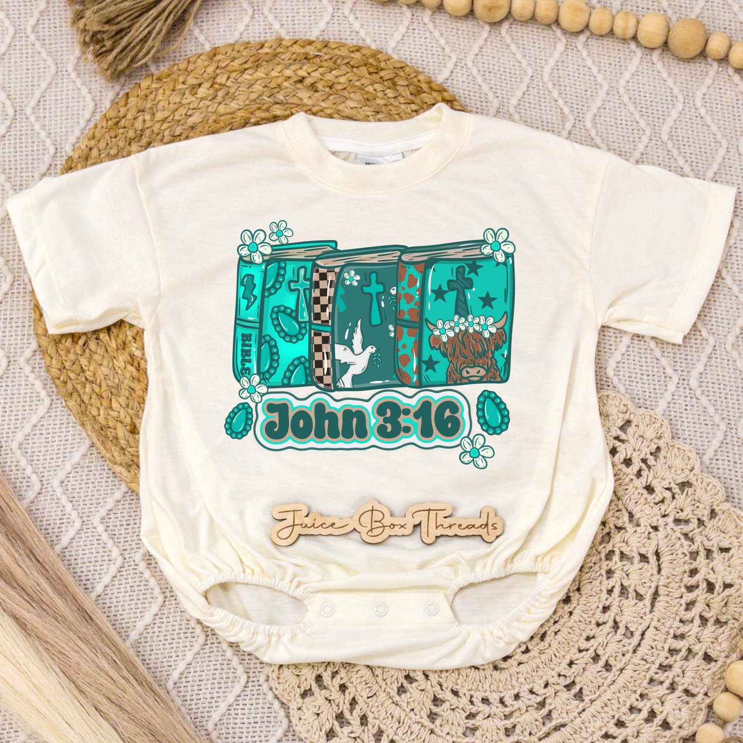 John 3:16 Romper/Tee