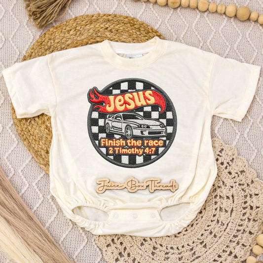 Finish the Race Romper/Tee