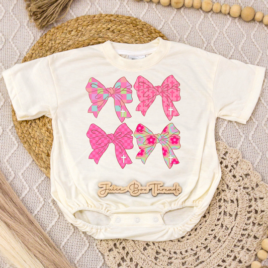Cross Bows Romper/Tee