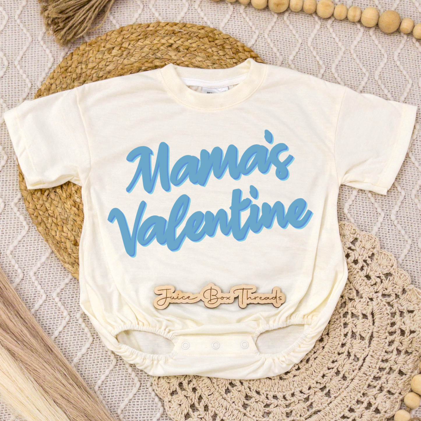 Mama's Valentine Romper/Tee