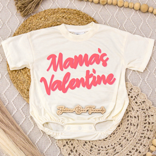 Mama's Valentine Romper/Tee