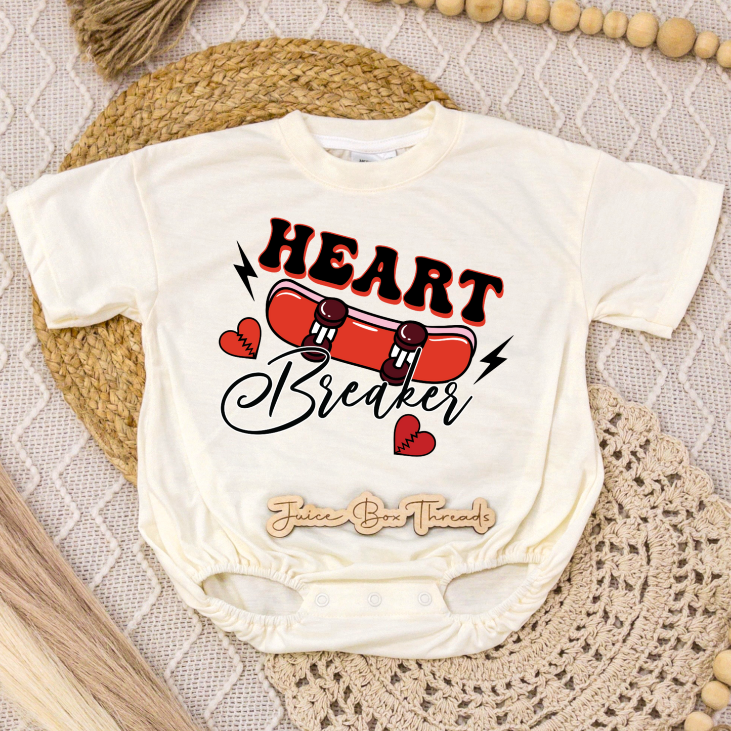 Heartbreaker Romper/Tee