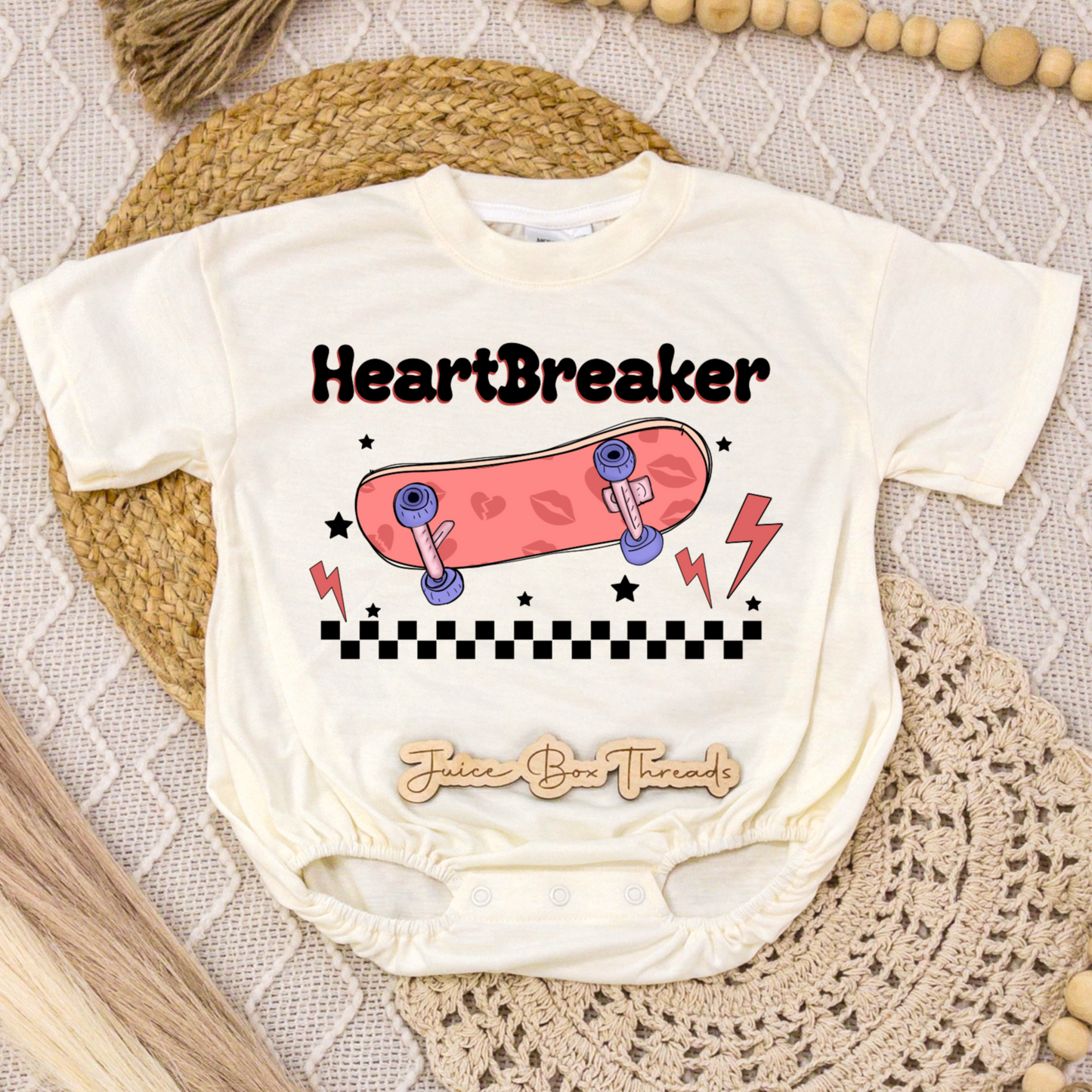 Heartbreaker Romper/Tee